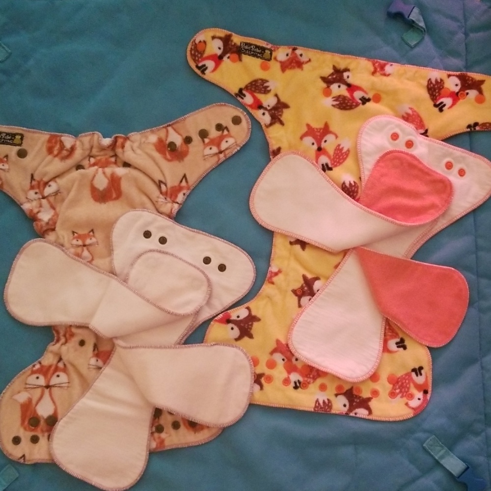 All in one cloth diapers